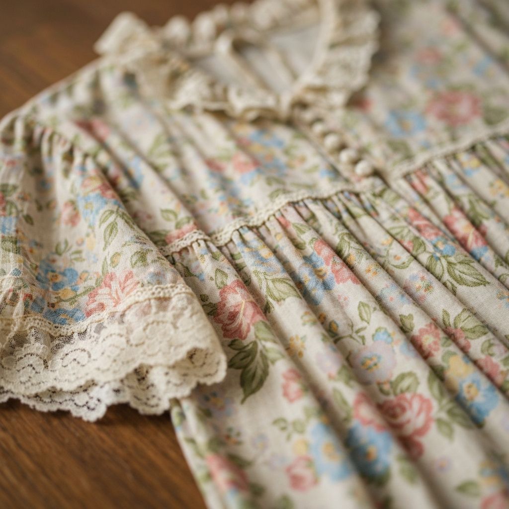 플라워 패턴 원피스