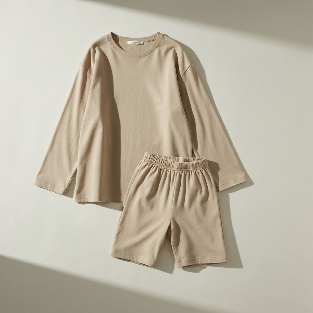 소프트 코튼 파자마 세트